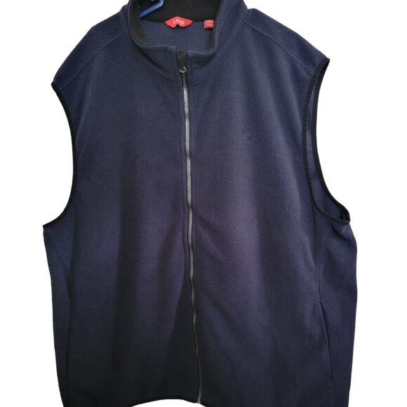 Izod Other - Izod Navy Blue Full Zip Men's Fleece Vest